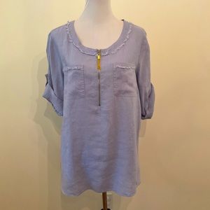 Womens Ellen Tracy tunic blouse